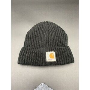 Carhartt  Unisex One Size Black Winter Skiing Beanie Hat